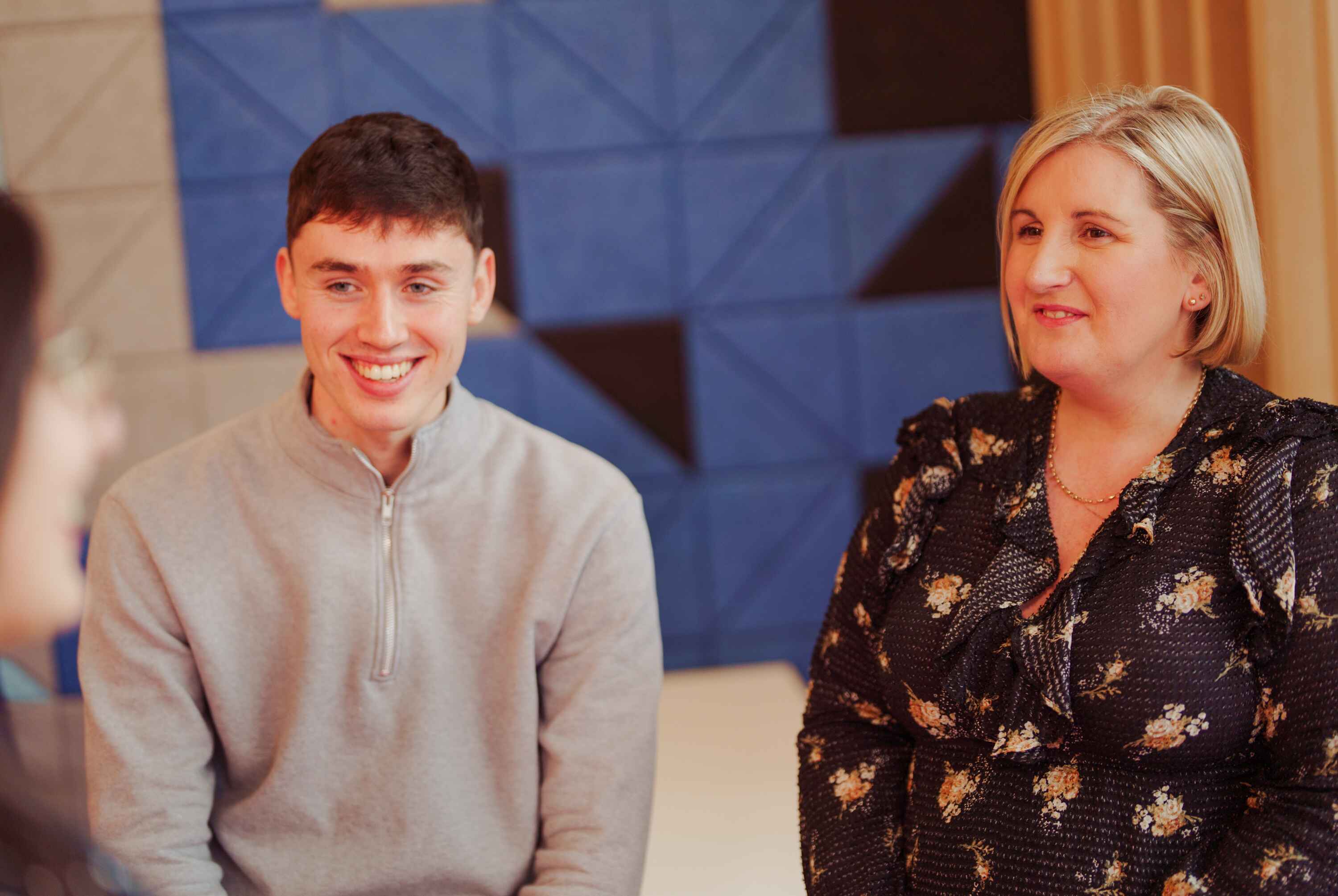 Smiling employees at Nathan Trust